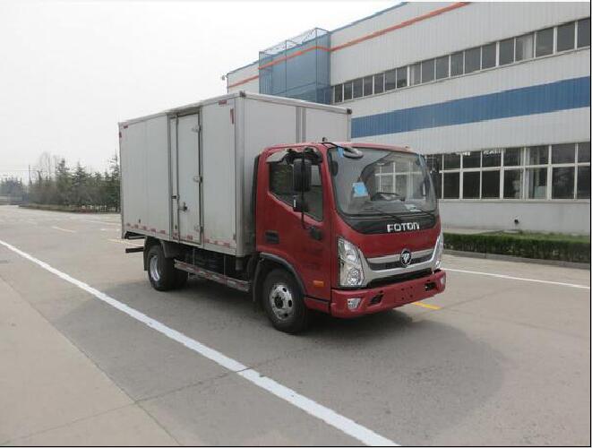 福田牌BJ5048XXY-FA厢式运输车公告图片