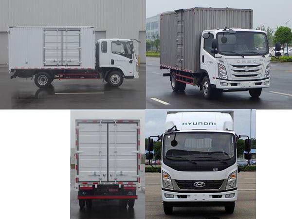 現(xiàn)代牌CHM5080XXYZDB33V廂式運(yùn)輸車公告圖片