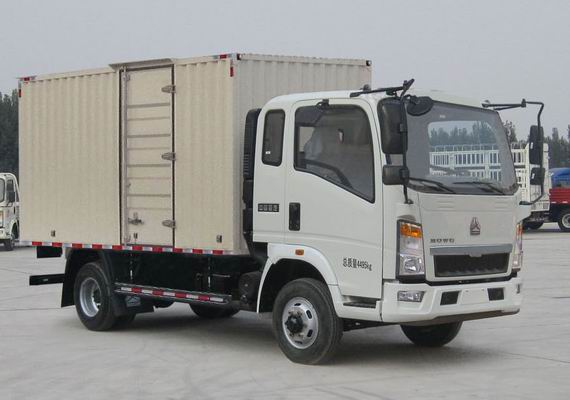 豪沃牌ZZ5047XXYC3314E145廂式運輸車公告圖片