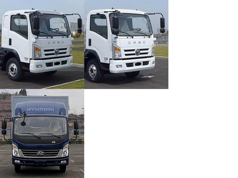 現(xiàn)代牌CHM5041XXYQDA33V廂式運輸車公告圖片