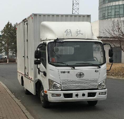 解放牌CA5047XXYP40L1BEVA83纯电动厢式运输车