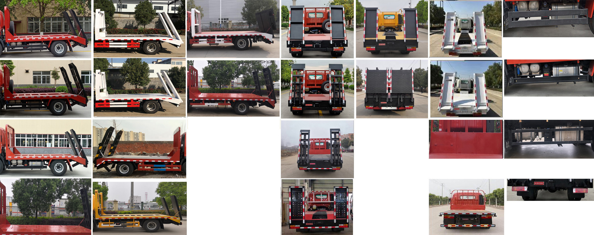 大運牌CGC5100TPBHDE44E平板運輸車公告圖片