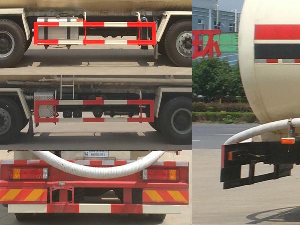 华威驰乐牌SGZ5310GFLSX5低密度粉粒物料运输车公告图片