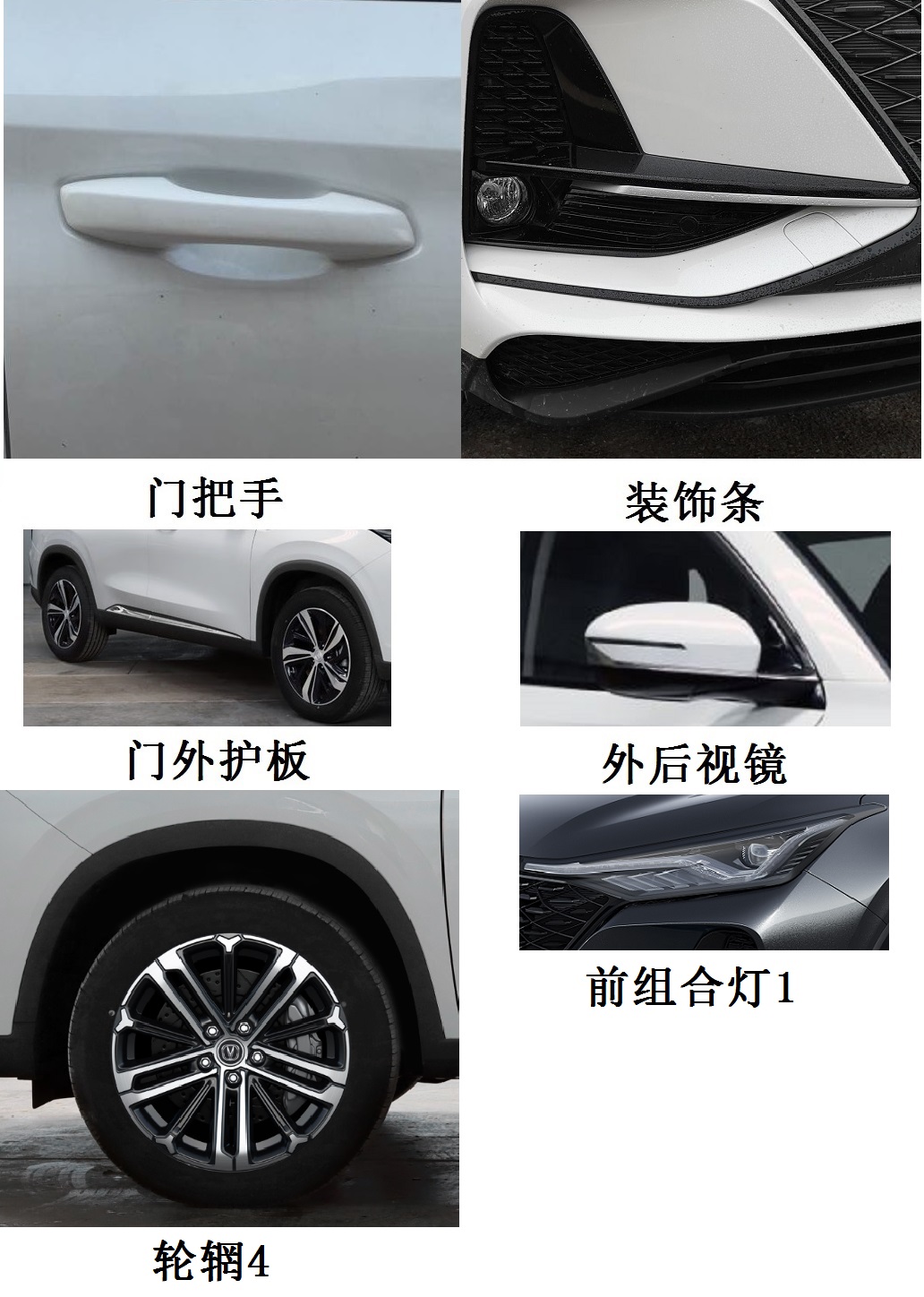 长安牌SC6479CAH6多用途乘用车公告图片