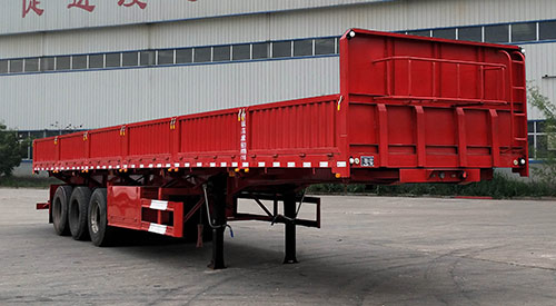齐鲁中亚牌13米32.9吨3轴自卸半挂车(DEZ9400ZC)
