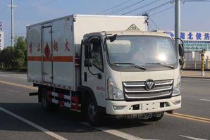 多士星牌JHW5040XRQB6易燃气体厢式运输车