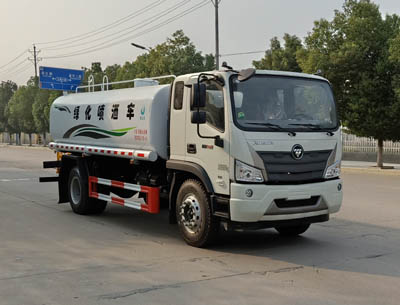 聚塵王牌HNY5160GPSB6綠化噴灑車公告圖片