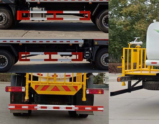 聚塵王牌HNY5180GPSB6綠化噴灑車公告圖片