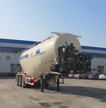 盛润牌10.1米32.3吨3轴散装水泥运输半挂车(SKW9403GSN)