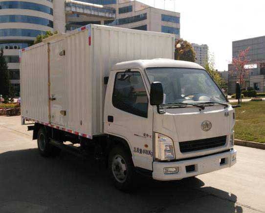 解放牌CA5040XXYK2L3E5廂式運輸車公告圖片