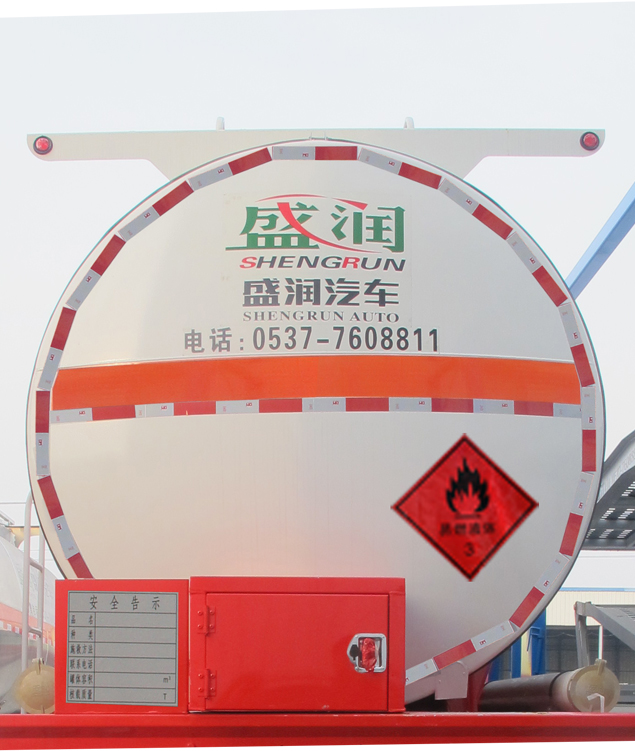盛润牌SKW9409GRYT易燃液体罐式运输半挂车公告图片
