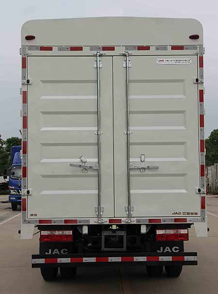 江淮牌HFC5043CCYP71K2C2V倉柵式運輸車公告圖片