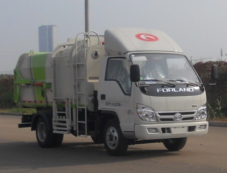 福田时代 BJ5042ZZZE5-H1自装卸式垃圾车公告图片