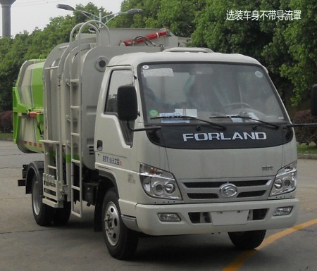 福田时代 BJ5042ZZZE5-H1自装卸式垃圾车公告图片