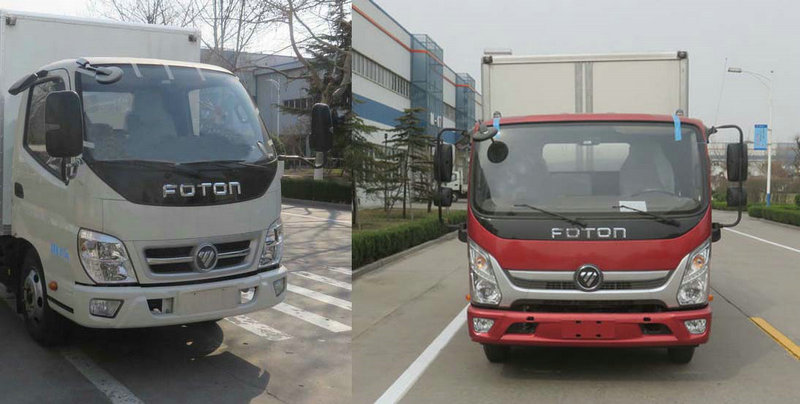 福田牌BJ5049XXY-A8厢式运输车公告图片