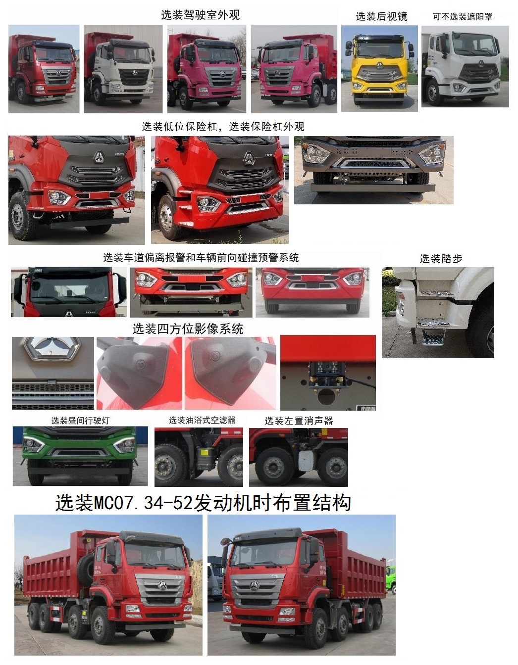 豪瀚牌ZZ3315N2863E1自卸汽车公告图片