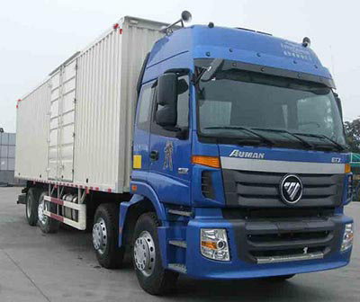 歐曼牌BJ5313XXY-AB廂式運輸車公告圖片