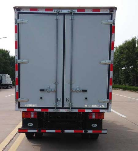 福田牌BJ5083XXY-AA廂式運(yùn)輸車公告圖片