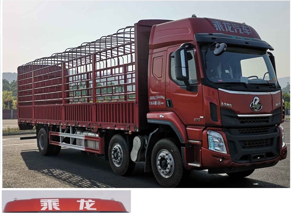乘龍牌LZ5252CCYM3CB倉柵式運輸車公告圖片