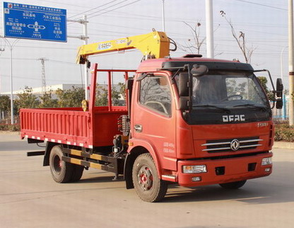 东风牌EQ5041JSQ8BDBAC随车起重运输车公告图片
