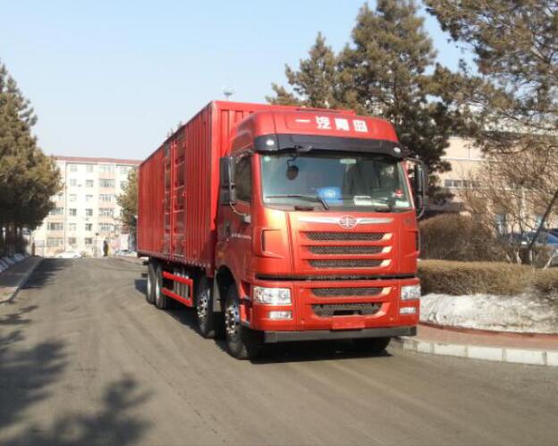 解放牌CA5311XXYP2K2L7T4E5A80廂式運輸車公告圖片