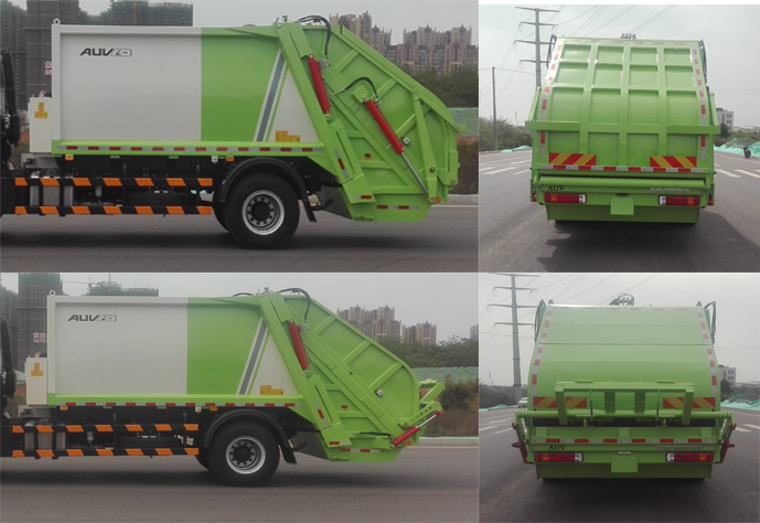 福田牌BJ5182ZYSE6-H1压缩式垃圾车公告图片