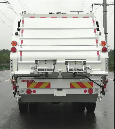 福田牌BJ5182ZYSE6-H1压缩式垃圾车公告图片