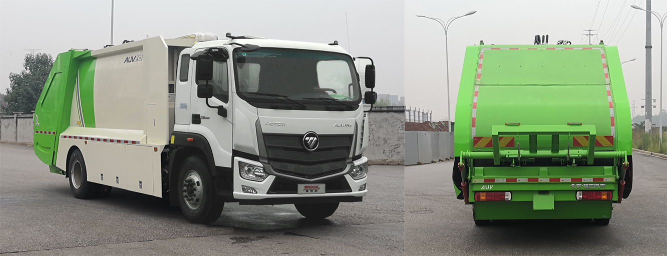 福田牌BJ5182ZYSE6-H1压缩式垃圾车公告图片