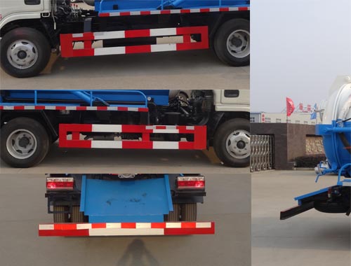 虹宇牌HYS5040GXWE6吸污车公告图片