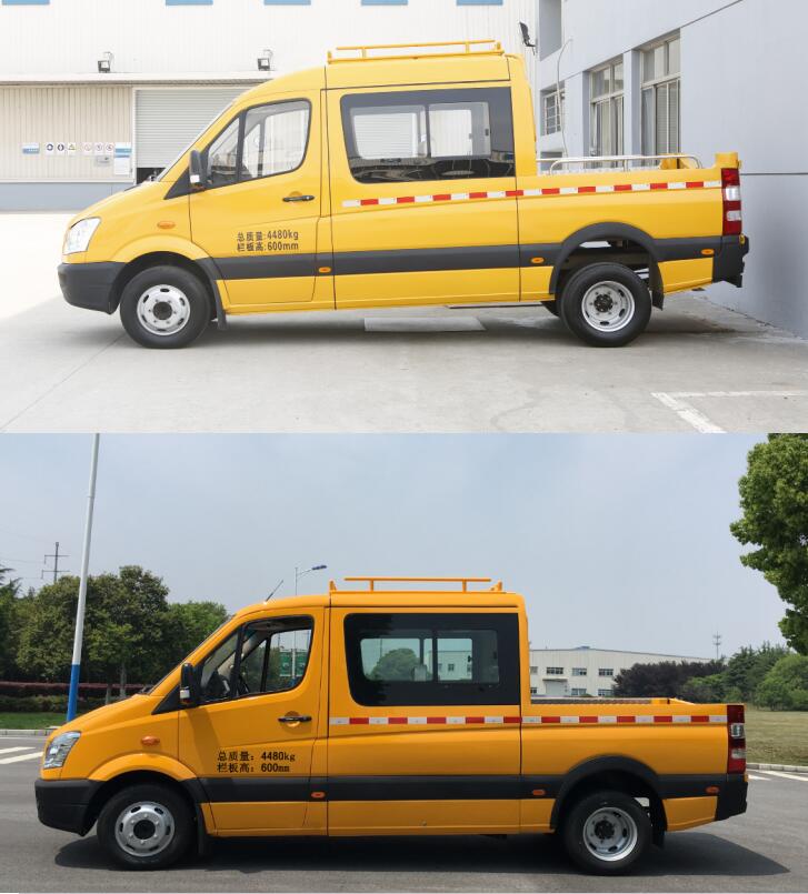 中国中车牌CA5043XGC80工程车公告图片