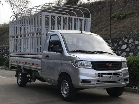 五菱牌LQG5028CCYQT6倉柵式運(yùn)輸車公告圖片