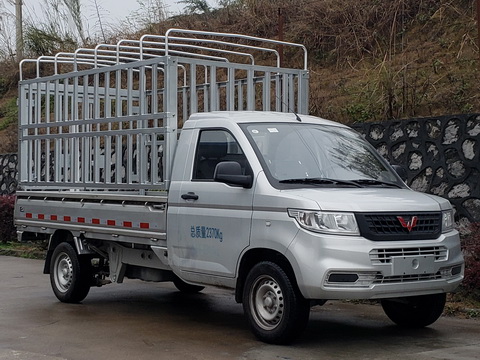 五菱牌LQG5028CCYQT6倉柵式運(yùn)輸車公告圖片