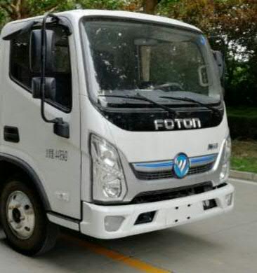 福田牌BJ5122TXSEV-H1纯电动洗扫车公告图片