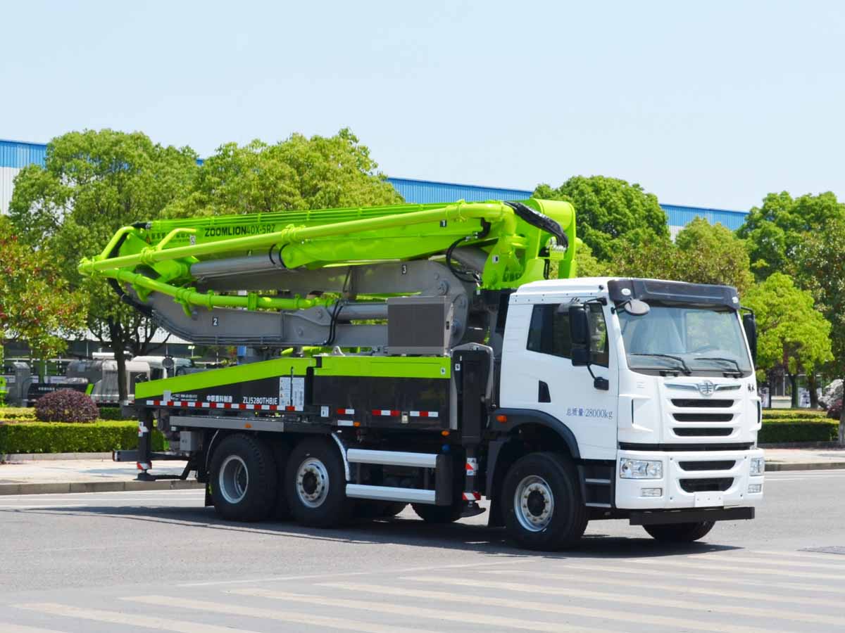 中聯(lián)牌ZLJ5280THBJE混凝土泵車公告圖片