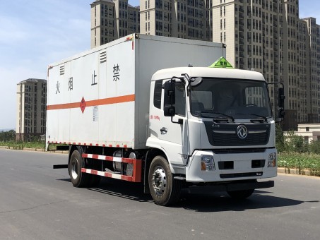 東風(fēng)牌DFH5180XRQEX9易燃?xì)怏w廂式運輸車公告圖片