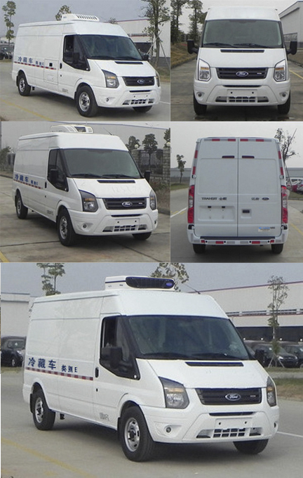 江铃全顺牌JX5048XLCMK6冷藏车公告图片
