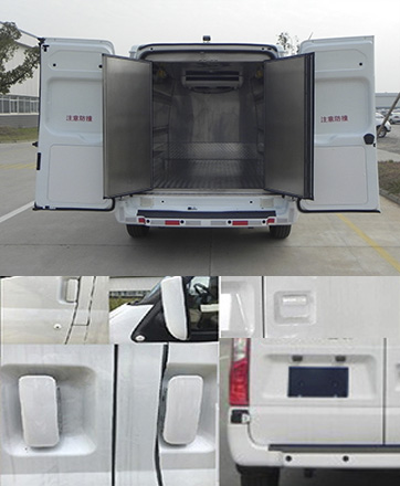 江铃全顺牌JX5048XLCMK6冷藏车公告图片