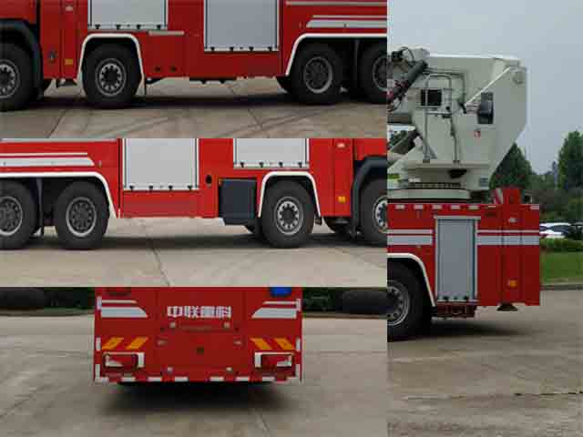 中联牌ZLF5520JXFJP72举高喷射消防车公告图片