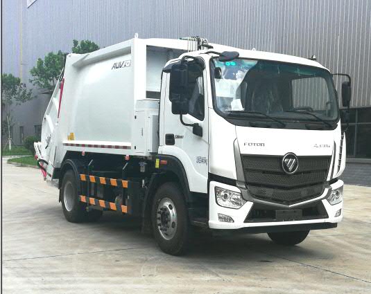 福田牌BJ5144ZYSE6-H1压缩式垃圾车公告图片