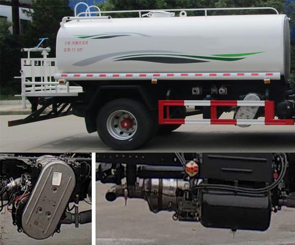 天威緣牌TWY5185GPSE6綠化噴灑車公告圖片