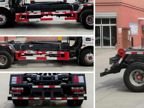程力威牌CLW5090ZXX6車廂可卸式垃圾車公告圖片