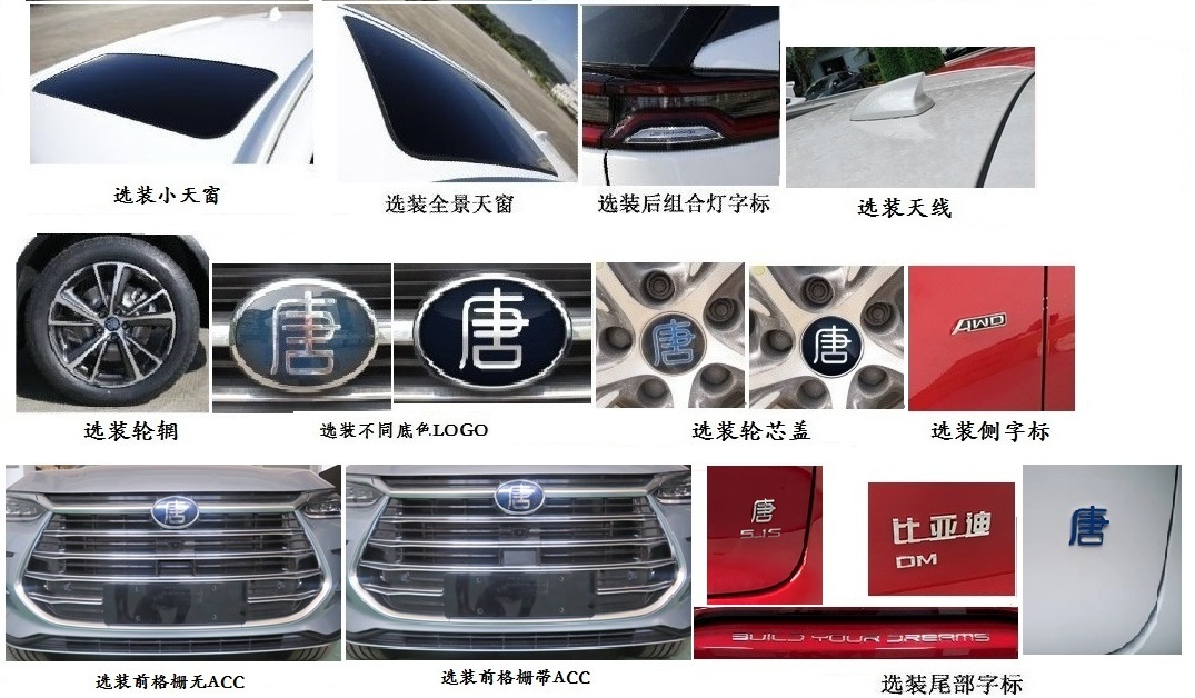 比亚迪牌BYD6490ST6HEV5插电式混合动力多用途乘用车公告图片