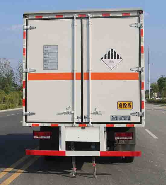 多士星牌JHW5120XZWB6杂项危险物品厢式运输车公告图片
