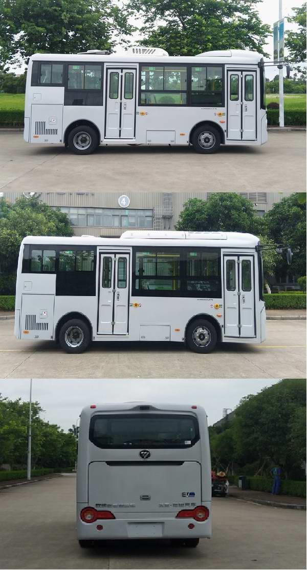 福田牌BJ6650EVCA-7纯电动城市客车公告图片