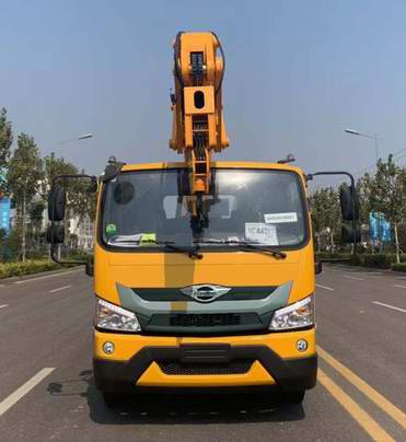 康福佳牌QJM5090JGK高空作業(yè)車公告圖片