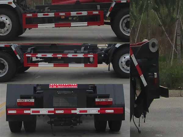 天威緣牌TWY5120ZXXE6車廂可卸式垃圾車公告圖片