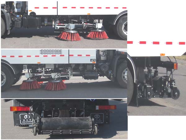 亞潔牌BQJ5180TSLE6掃路車公告圖片