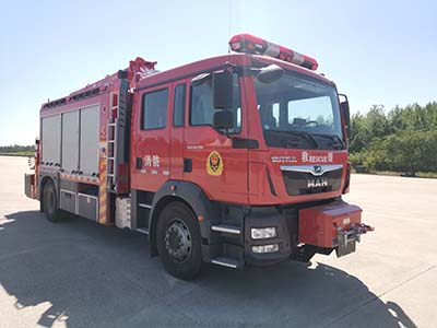 BX5150TXFJY162/MZ5型抢险救援消防车图片