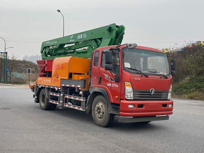 王牌牌CDW5160THBA1R5混凝土泵車公告圖片