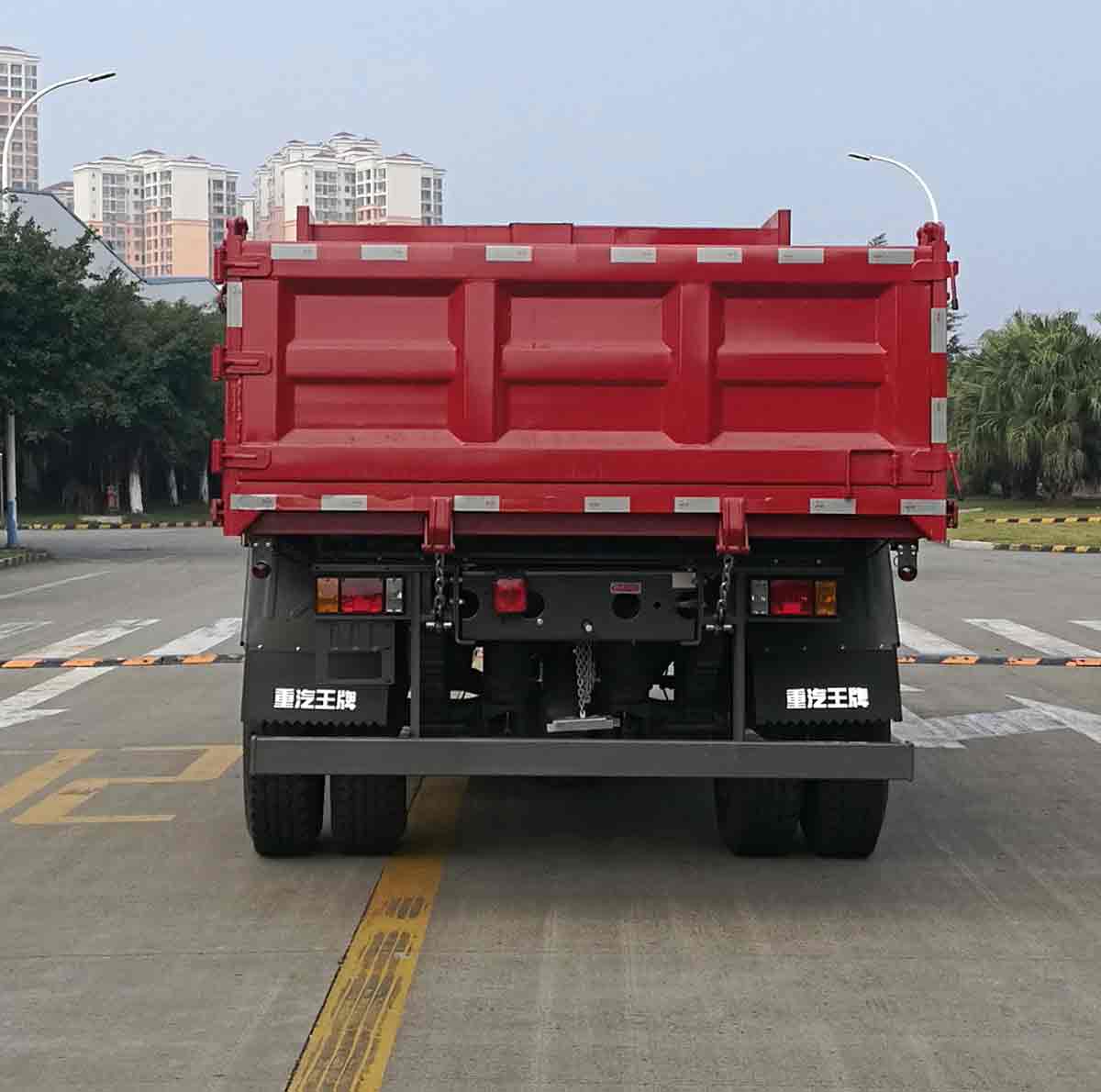 cdw3120a1r6 王牌牌190马力单桥柴油4.1米国六自卸汽车